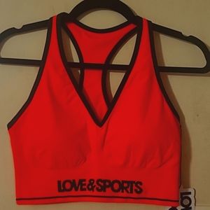 Love & Sports Orange sport Bra